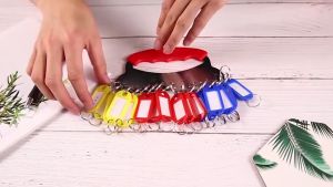 Key Tag Label Gantungan Kunci Polos HM047 - BE