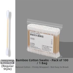 Hygienic Dual-end Cotton Swabs for Ear Cleaning