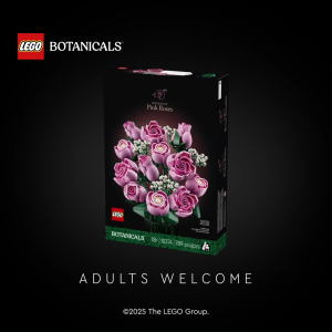 LEGO Botanicals 10374 Bouquet of Pink Roses (789 Pieces)