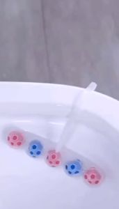 🚚New Arrival🚚Power 5-IN-1 Long-Lasting Scent Toilet Bowl Hanger Cleaner/16 Piece Balls