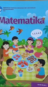Buku Paket Matematika kelas 1 SD Kurikulum merdeka MTK Non Lisensi
