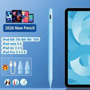 Active Stylus Pen for iPad 2018-2026 Tilt Sensitivity Fast Charge 5Min Auto Sleep For 6-11Gen A16 Pro11/12.9/13 Air3/4/5 Mini5/6