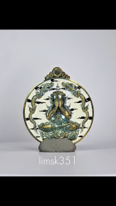 1584 Thailand Buddha Amulet 泰国佛牌. Phra Pidta Mangkorn Khru Run Maha Somboon. Luang Pu Phat Punyakamo. Wat Huay Duan. BE2565.
