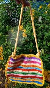 Túi lưới nhiều màu thích hợp đi biển đi học 26x22cm (màu ngẫu nhiên) | Froid handmade