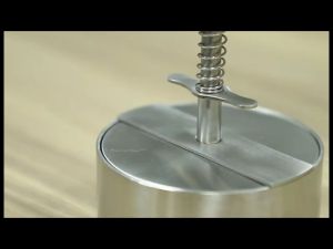 Burger Press8cm Diameter Adjustable Stainless Steel Circular Non-Stick Hamburger Press Patty Maker MoldSuitable for Making Various Patties