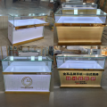New 5G Wooden Texture Mobile Phone Counter Jewelry Cabinet Premium Display Case Mobile Phone Retail Store Counter Showcase. 