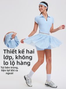 COSLEAF | Chân Váy Dập Ly Phong Cách Thể Thao Đỡ Bụng Mùa Hè