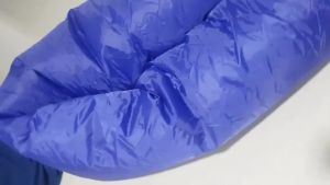 Nệm chuối bơm hơi giường sofa hồ bơi bên bờ biển cắm trại (230cm x 70cm) - giường xếp gấp gọn đa năng chống nước + tặng kèm túi đựng tiện lợi