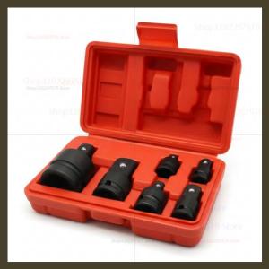 Impact Socket Wrench Adapter Set Drive Reducer Kit for Automotive Repair Vehicle Maintenance Heavy Duty Tool