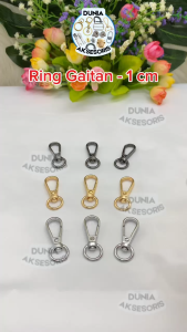Aksesoris Tas Ring Kaitan 1 cm (A) / Cantolan / Gaitan / Kewkew - Aksesoris Tas (IMPORT)