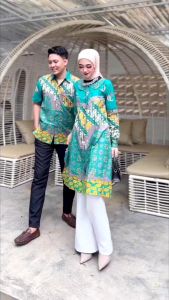 MIRAH BATIK - Tunik Kancing Depan & Atasan Baju Batik Wanita Modern