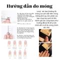 Móng giả thiết kế theo yêu cầu-mẫu nail tone tím pastel dễ thương. 