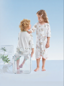 Usbettas | Túi Ngủ Mùa Hè Bằng Cotton Nhẹ Cho Bé Với Lưới Thoáng Khí Quần Áo Ngủ Trẻ Em