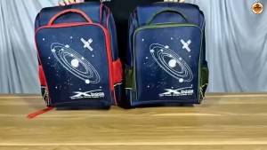 Balo Đi Học Chống Gù Xbags Universe XB3104 Màu Xanh Đen Form Đứng Cứng Cáp Nhiều Ngăn Chống Nước Cá Tính Năng Động Cho Bé!