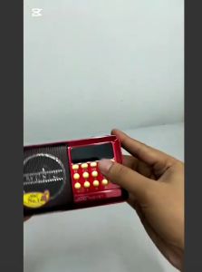 H1011BT JOC Radio Rechargeable USB and micro SD Slot MP3 Player FM Radio Portable Radio Pocket Radio MP3 USB SLOT