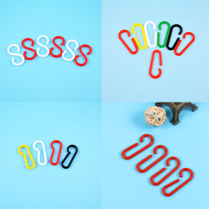 Supermarket Snack Small Hook S-Type Plastic Hook Toy Jewelry Bag Hook Food Display Hook