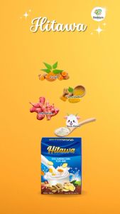 HITAWA Susu Kambing Etawa Plus Herbal Jahe Kunyit Temulawak