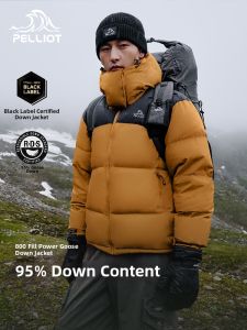 PELLIOT | High-Power Goose Down Anti-Cold Wind-Resistant Warm Outdoor Down Jacket