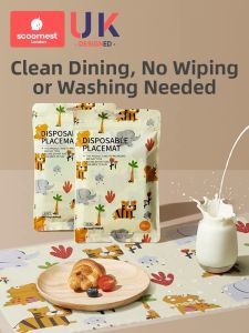 KESCOORL | Waterproof Oil-Resistant Baby Dining Mat