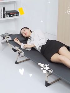 เตียงพับ ฟรี คู่ด้วย เตียงสนามเตียง 4 ระดับ 188/170cm