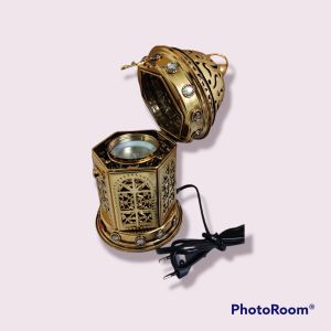 NEW Arrival##Electric Mabkhara burner bakhoor #Gold met