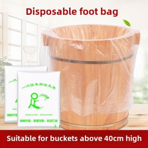Thickened Plastic Foot Bath Bag Disposable Foot Soaking Tub Cover Bag Home Foot Massage Special Wash Basin Bucket Film Foot Soak Bag