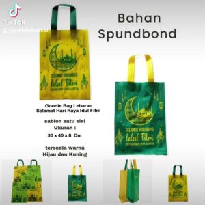 Tas Goodie Bag Lebaran Idul Fitri Hampers Toples Kue Kering 30 x 40 Cm