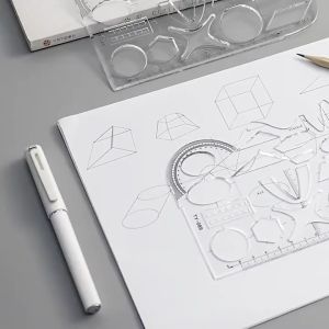 Multifunctional geometric function ruler | Mathematics Student Ruler | Pembaris Pelajar Matematik