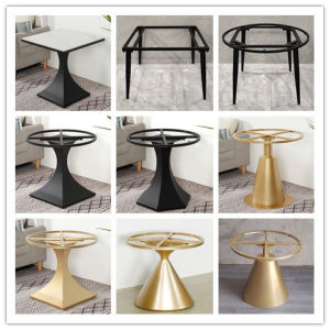 Nordic Style Metal Table Legs Support Rock Plate Dining Table Side Table Book Desk Coffee Table Leg Structure Customizable