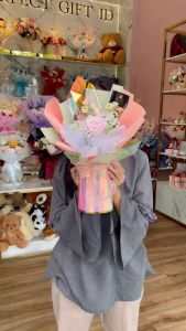 Buket Bunga Artificial: Buket Valentine Kado Romantis Kado Valentine Kado Anniversary Kado Ulang Tahun
