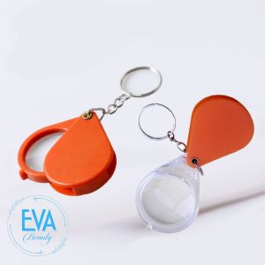 Kính Lúp Móc Khoá Phóng Đại 10X Gấp Gọn Hình Giọt Nước Tiện Dụng M894