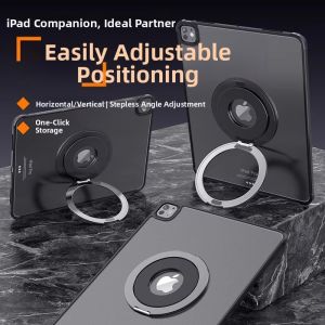 Piple | Universal Magnetic Ring Stand for Tablets 360 Degree Rotatable Foldable Portable