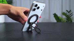 qghappy | Giá Đỡ Điện Thoại Từ Tính MagSafe Hai Mặt Tích Hợp Chân Đế Dùng Được Cho Phòng Tập Ô Tô Tương Thích Với iPhone 16 17 Và Các Dòng Máy Android