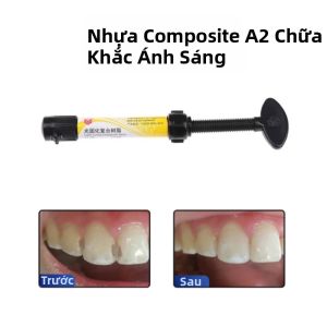 Nhựa Composite Đông Cứng Bằng Đèn Nha Khoa Phổ Thông A2 Dùng Cho Trám Răng - Thiết Bị Y Tế Loại II Xuất Xứ Trung Quốc Đại Lục