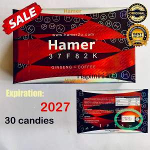 HAMER 1 box (30candies) coffee candy