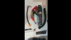 5-in-1 car jump starter & vacuum cleaner & air pump LED light pressure measurement device with 99800mAh