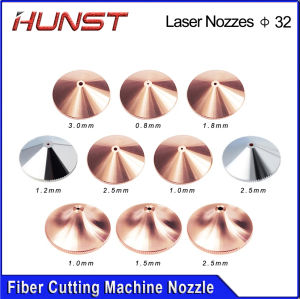 HUNST Raytools Laser Nozzle Single And Double Layer Diameter 32 mm Diameter 0.8-4.0 Suitable For Fiber Laser Cutting Head