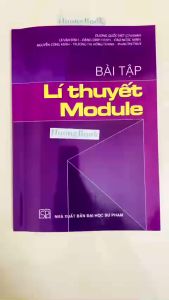 Sách - Bài tập Lí thuyết Module - NXB Đại học Sư phạm