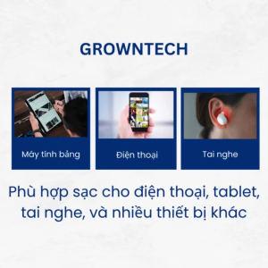 Củ sạc Pisen 35W 2 cổng Type C sạc nhanh PD/QC 3.0 thiết kế nhỏ gọn tương thích đa thiết bị