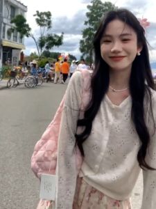 Retro Style Loose Fit Long Sleeve Sun Protection Knitted Top Hollow out Thin Design Summer Pure Desire Womens Outerwear Cardigan