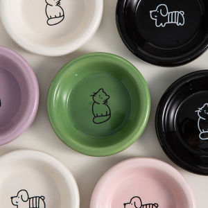 Petdebby | Adjustable Height Ceramic Pet Bowl for Cats Water and Food Deep and Shallow Design