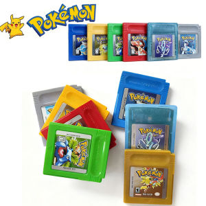 Bandai | Pokemon GBC Game Card 16bit Game Video Game Cartridge Console Card Red/Blue/Crystal/Gold/Silver/Yellow/Green French Language
