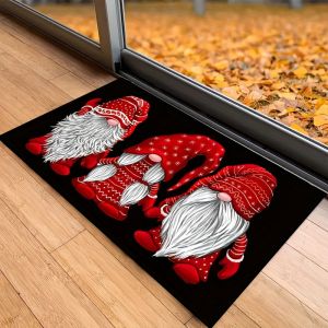 VIKAMA Giáng Sinh Sang Trọng Tối Giản Thảm Chống Thấm Nước Chống Phai Màu Polyester Cho Phòng Khách Phòng Ngủ Lối Vào Ngoài Trời Trang Trí Nhà