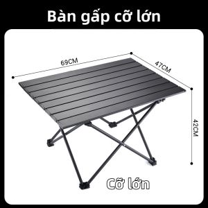 PATGEAR | Bàn Dã Ngoại Nhôm Đỡ Di Động