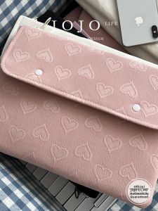 Cute Heart Shaped Soft Pink iPad Case