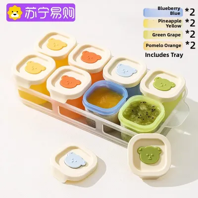 PATTYWELLA | Infant Food Freezer Storage Molds Silicone