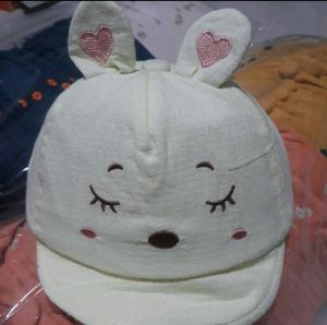 CAE - Topi Bisbol Anak Bayi 0-6 bulan Sleep Bear Baseball Hat Import