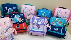 Just Star⚡จัดส่งฟรี สินค้าพร้อมส่ง⚡กระเป๋าเป้เด็ก การ์ตูน กันน้ำ ผ้าออกซ์ฟอร์ด กระเป๋านักเรียน กระเป๋า ไดโนเสาร์ กระเป๋ายูนิคอน กระเป๋าเป้นักเรียน กระเป๋านักเรียนอนุบาล กระเป๋านักเรียนประถม