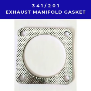 341/201  EXHAUST MANIFOLD GASKET FOR PERKINS 1103 4000 SET OF 6PCS EQUIVALENT: FG WILSON 934-618 [LOCAL STOCK. FAST SHIPPING]