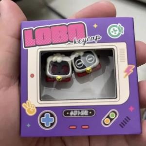 LOBO Anime Keycaps Cult of The Lamb Custom Keycaps for Mechanical Keyboard Caps DIY Artisan Key Caps PC Accessories Gamer Gifts